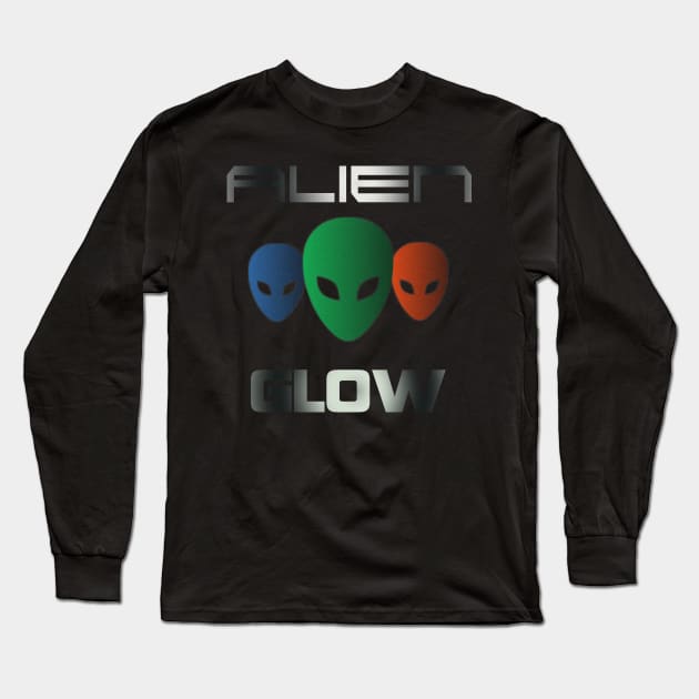 Alien glow Long Sleeve T-Shirt by RENAN1989